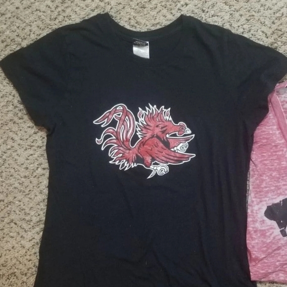 USC Gamecocks South Carolina Women's Shirt and Vintage Jacket Lot - Picture 9 of 10